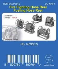 US Navy Fire Fighting Hose Reel & Fueling Hose Reel Set* #HSM200054