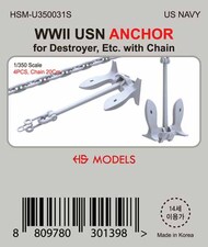  HS Models  1/350 US Navy WW2 Anchor for Destroyer HSMU350031U