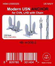  HS Models  1/350 US Navy Modern Anchor for CVN HSMU350032U