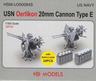 US Navy Oerlikon 20mm Cannon Type E #HSMU350084U