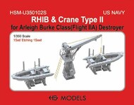 US Navy RHIB and Crane Type II (for Arleigh Burke Class) #HSMU350102U