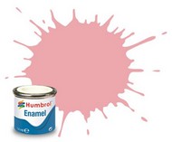  Humbrol  NoScale 14ml. Enamel Gloss Pink Tinlets HMB200