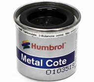  Humbrol  NoScale AC5039 - Gunmetal - Enamel, 14ML, Metalcote, No. 27004 HMB27004