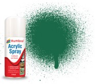 150ml Acrylic Matte Dark Green Spray #HMB6030
