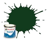 Humbrol  NoScale 14ml. Enamel Gloss Brunswick Green Tinlets HMBE3