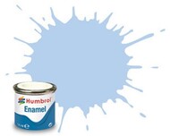  Humbrol  NoScale 14ml. Enamel Matte Pastel Blue Tinlets HMBE44