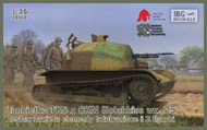  IBG Models  1/35 TKS z CKM Hotchkiss wz25 Polish Tank w/Machine Gun & 2 Crew IBG35045