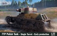 7TP Polish Tank - Single Turret - Early Production #IBG35070