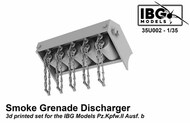  IBG Models  1/35 Smoke Grenade Dischargers for Pz.Kpfw.II Ausf.b - 3d Printed Set IBG35U002