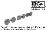 One piece narrow road wheels for Pz.Kpfw.II Ausf.a1 #IBG35U004