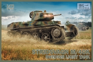  IBG Models  1/72 Stridsvagn m/40 K Swedish light tank IBG72035
