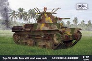 IBG Models  1/72 Type 95 Ha-Go Japanese Tank with short wave radio IBG72090