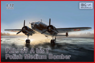 PZL.37A bis I Los-twin tail fins Polish Bomber Plane #IBG72512