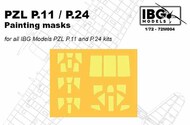  IBG Models  1/72 PZL P.11/P.24 PAINTING MASKS IBG72M004