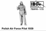 Polish Air Force Pilot 1939 (3d printed figure) #IBG72U018
