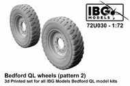  IBG Models  1/72 Bedford QL Wheels (Pattern 2 AVON) - 3D-printed IBG72U030