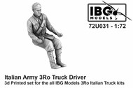  IBG Models  1/72 Italian Army 3Ro Truck Driver (3d printed - 1 figure) IBG72U031