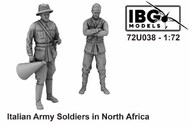  IBG Models  1/72 Italian Army Soldiers in North Africa (3d printed - 2 figures) IBG72U038