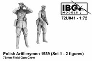 Polish Artillerymen - 75mm Field Gun Crew Set 1 #IBG72U041