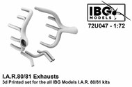 I.A.R. 80/81C Exhausts #IBG72U047