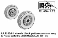 I.A.R. 80/81C Wheels Block Pattern (used from 1942) #IBG72U050