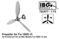 Propeller for Focke-Wulf Fw.190D-13 #IBG72U077