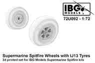 Supermarine Spitfire Wheels with IJ13 Tyres #IBG72U092