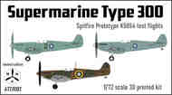 Supermarine Spitfire Prototype K5054 - Stages 2,3 and 4 - Test Flights #IBGA720002