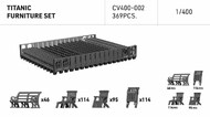  ION Model  1/400 Titanic furniture set CV400-002