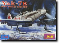  ICM Models  1/48 Yak-7b Fighter w/ Skis ICM48032
