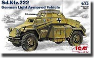 Sd.Kfz.222 German Light Armoured Vehicle #ICM72411