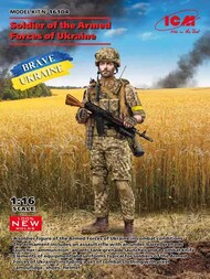 Soldier of the Armed Forces of Ukraine (100% new molds) NEW - I quarter BRAVE UKRAINE SERIES - Pre-Order Item ICM16104