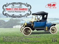  ICM Models  1/24 American Model T 1913 Roadster Passenger Car ICM24001