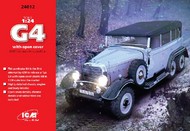  ICM Models  1/24 WWII German G4 Personnel Car w/Open Cover ICM24012