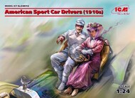  ICM Models  1/24 American Male/Female Sport Car Drivers 1910's (2) ICM24014