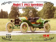  ICM Models  1/24 American Model T 1913 Speedster Sports Car ICM24015