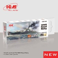 WWII Royal Navy acrylic paint set #ICM3060