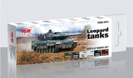 Acrylic paints set for AFU Leopard tanks Leopard 2A6 #ICM3073