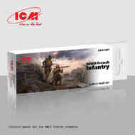 WWII French infantry 6 bottles #ICM3091