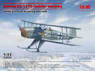 Bucker Bu.131D (winter version), WWII German Training Aircraft #ICM32029