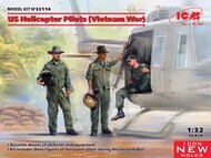  ICM Models  1/32 US Helicopter Pilots (Vietnam War)  (100% new molds) ICM32114