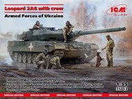 Leopard 2A6 of the Armed Forces of Ukraine with crew #ICM35013