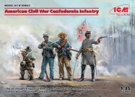  ICM Models  1/35 American Civil War Confederate Infantry (100% new molds) ICM35021