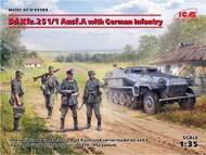  ICM Models  1/35 Sd.Kfz.251/1 Ausf.A with German Infantry ICM35103