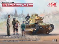  ICM Models  1/35 FCM 36 with French Tank Crew ICM35338