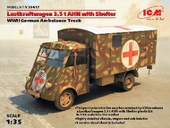 WWII German Lastkraftwagen 3,5t AHN w/Shelter Ambulance Truck #ICM35417