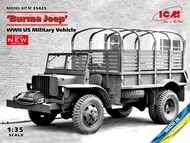  ICM Models  1/35 Ford GTB 'Burma Jeep', WWII US Military Vehicle (100% new molds) NEW - IV quarter - Pre-Order Item ICM35425