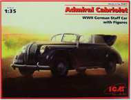  ICM Models  1/35 Admiral Cabriolet WWII German Staff Car ICM35471