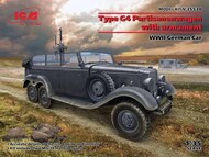 Benz type G4 with armament, WWII German Car #ICM35530