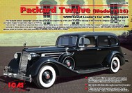 WWII Soviet Packard Twelve Mod 1936 Leader Car w/4 Figures #ICM35535